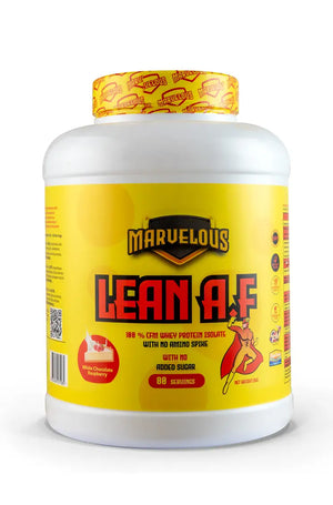 Marvelous Nutrition Lean A.F 100% fm Whey Protein Isolate