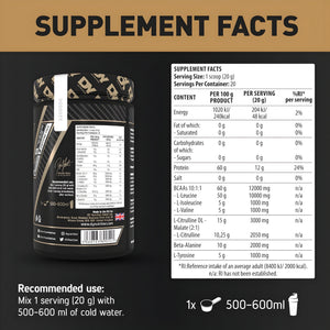 DY Nutrition HIT BCAA 10:1:1