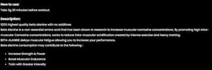 Beta Alanine Marvelous