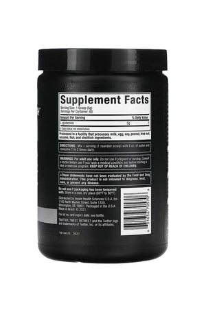 MuscleTech, Platinum 100% Glutamine, Unflavored, 300G, 60 Servings