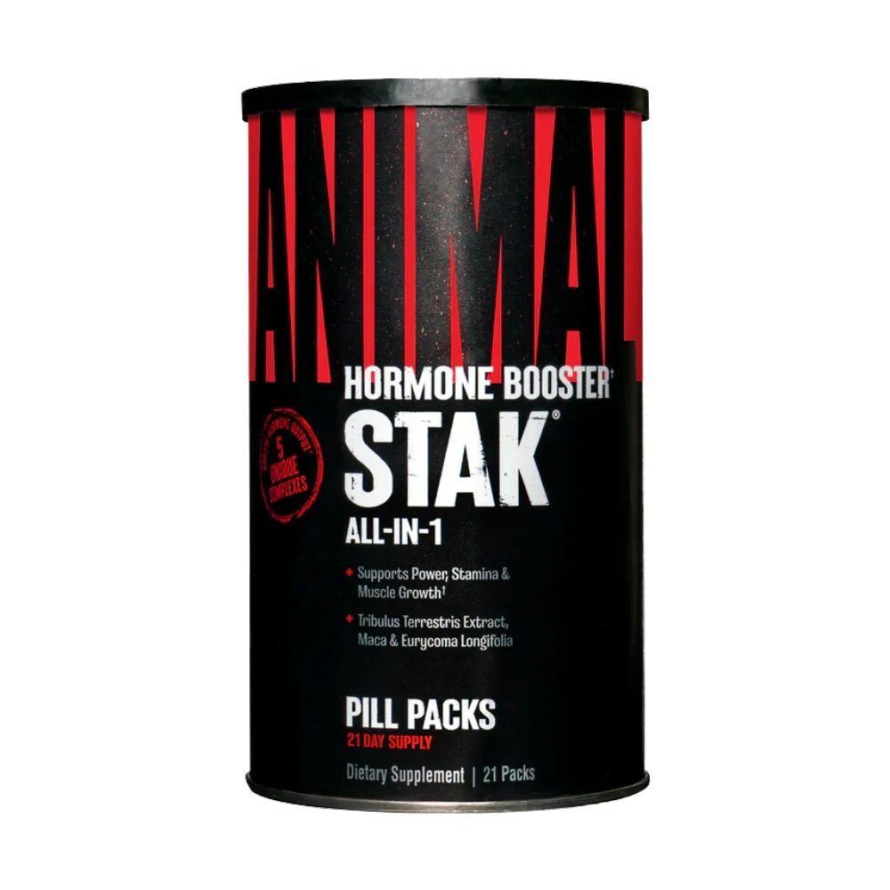 Animal, Stak Hormone Booster, Pill Packs, 21 Packs