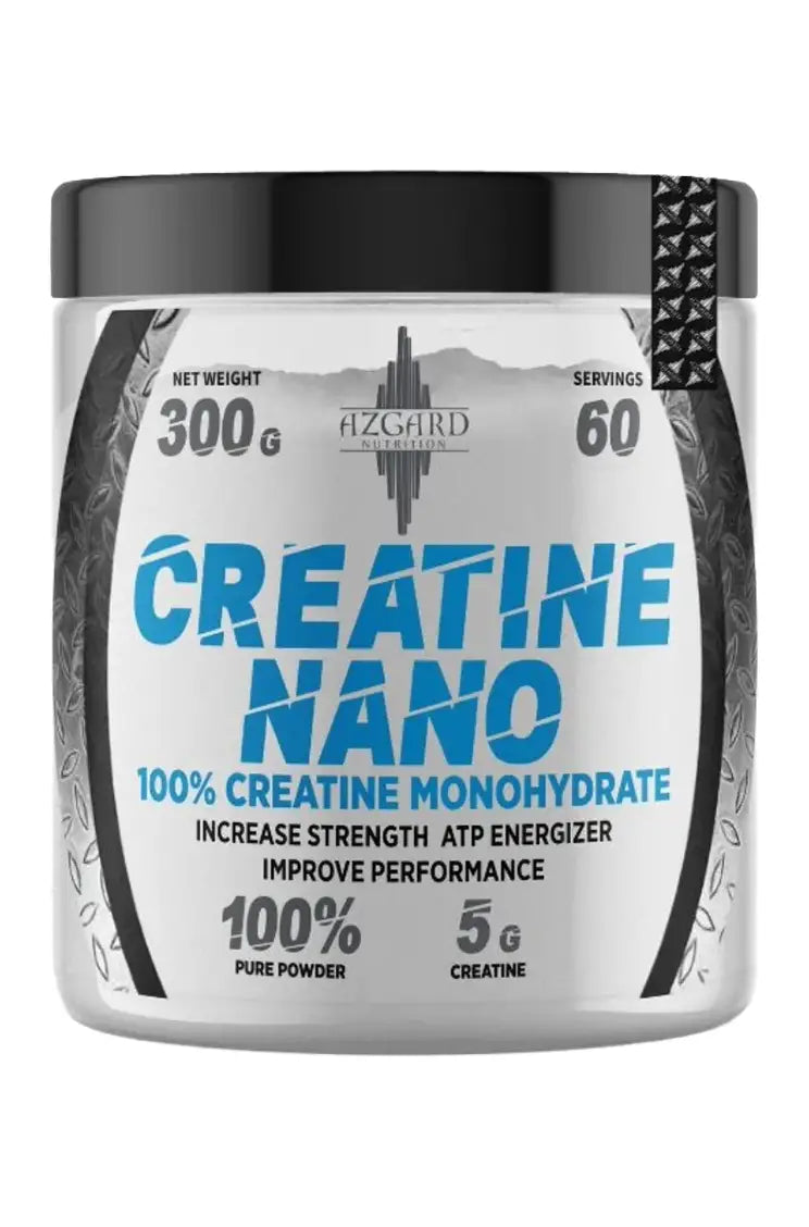 Azgard Nutrition, Creatine NANO, 300g, 60 Servings