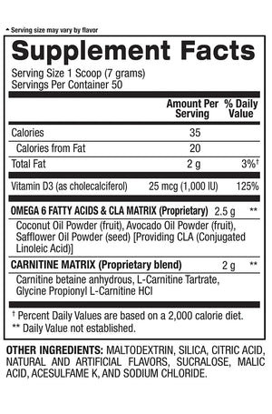 Bpi sports, Cla + Carnitine, 385g, 50 Servings