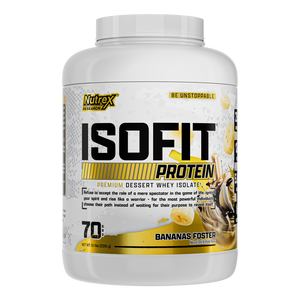 Nutrex Research IsoFit | Whey Protein Powder Instantized 100% Whey Protein Isolate