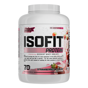 Nutrex Research IsoFit | Whey Protein Powder Instantized 100% Whey Protein Isolate