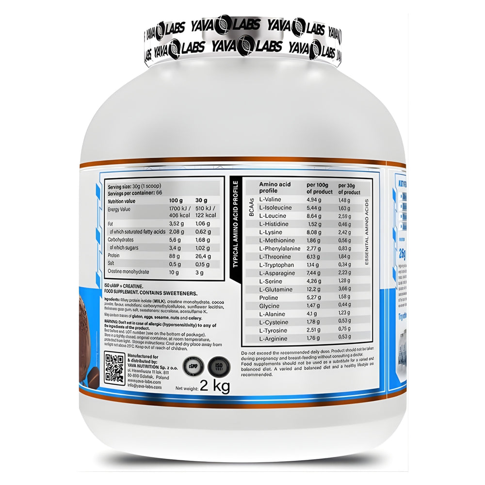 Yava labs | iso camp + creatine 2kg