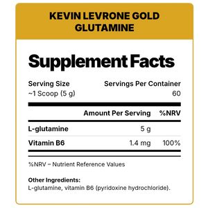 Kevin Levrone, Gold Glutamine, 300g, 60 Servings