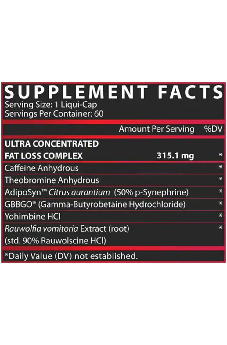 Nutrex Lipo-6 Black UC 60c