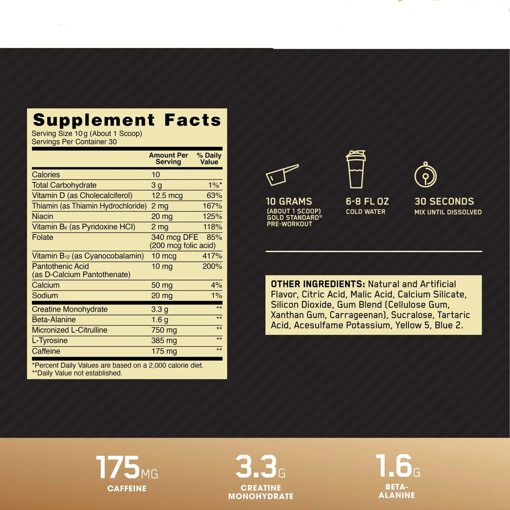 Optimum Nutrition GS Pre-Workout