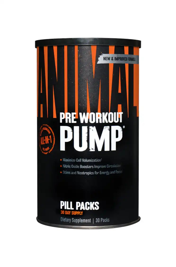 Animal, Pre Workout Pump, Pill Packs, 30 Packs, 30 Servings