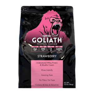 Syntrax, Goliath Protein Gainer, 5.4KG, 41 Servings