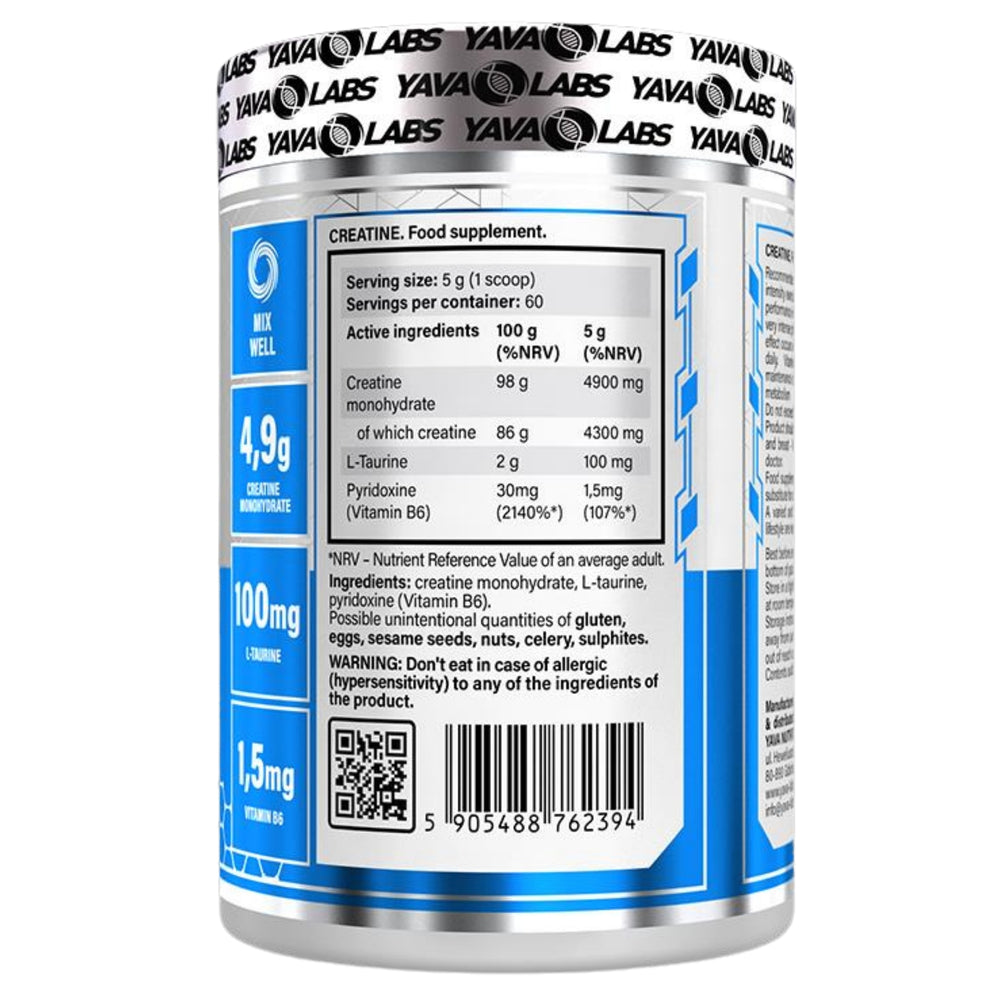 Yava Labs Pure Creatine 300 g