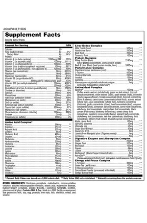 Animal, PAK Ultimate Foundation, Pill Pack, 44 Packs