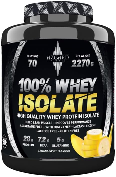 Azgard Nutrition 100% Whey Isolate - 70 Servings