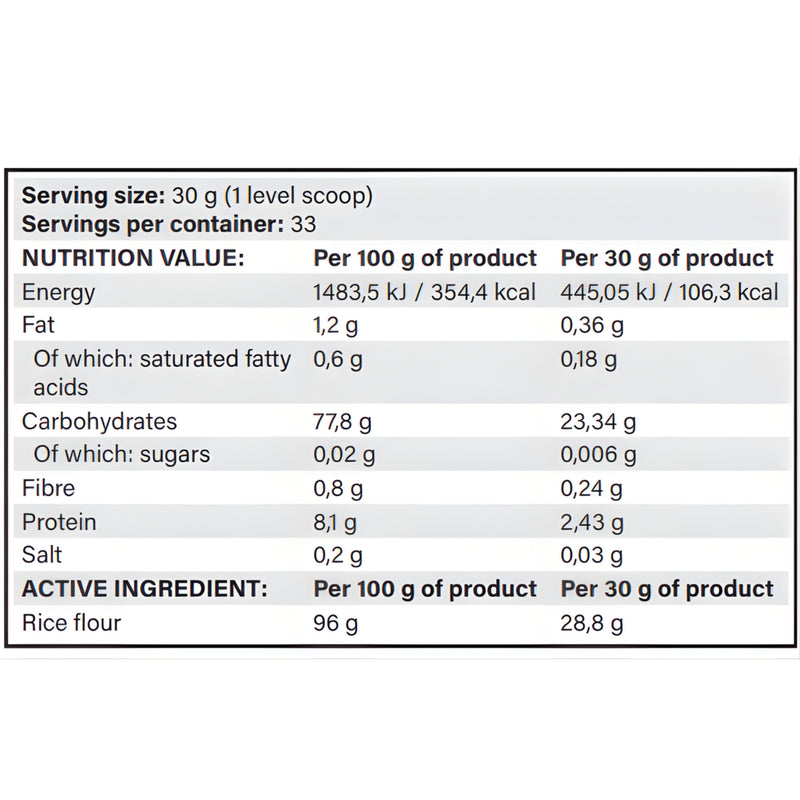 Yava Labs CREAM OF RICE 1 Kg