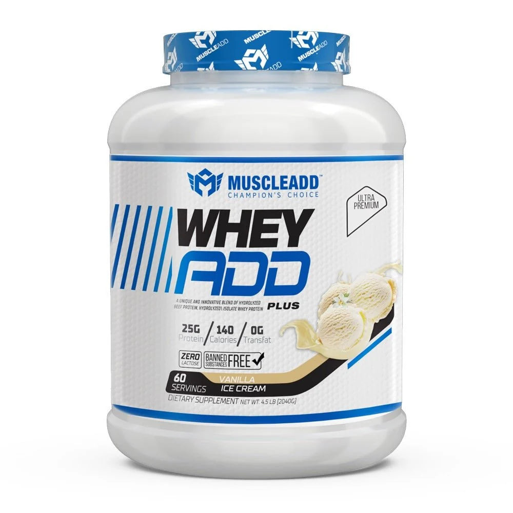 Muscle Add Whey Add Plus - Triple Whey Protein - 2.04kg