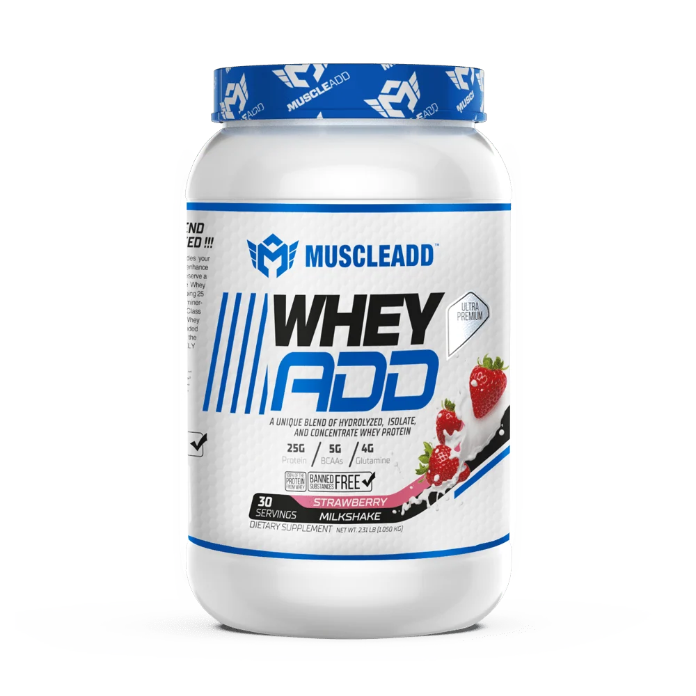 Muscle Add Whey ADD - Triple Whey Protein Blend - 1050g