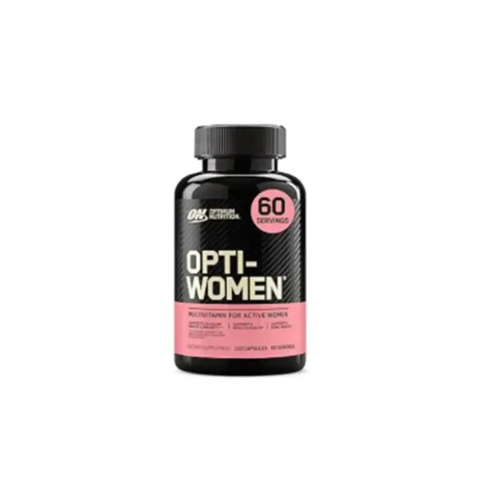 Optimum Nutrition Opti-Women Multivitamin - Vitamin C, D, Zinc & Iron - 120 Capsules