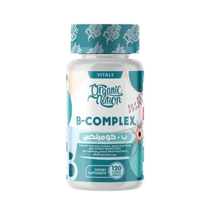 Organic Nation B-Complex Advanced Formula - 120 Tablets