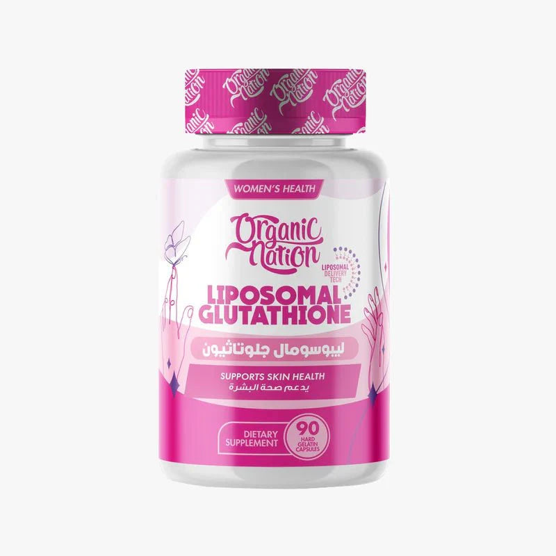 Organic Nation Liposomal Glutathione - Master Antioxidant & Detox - 90 Capsules
