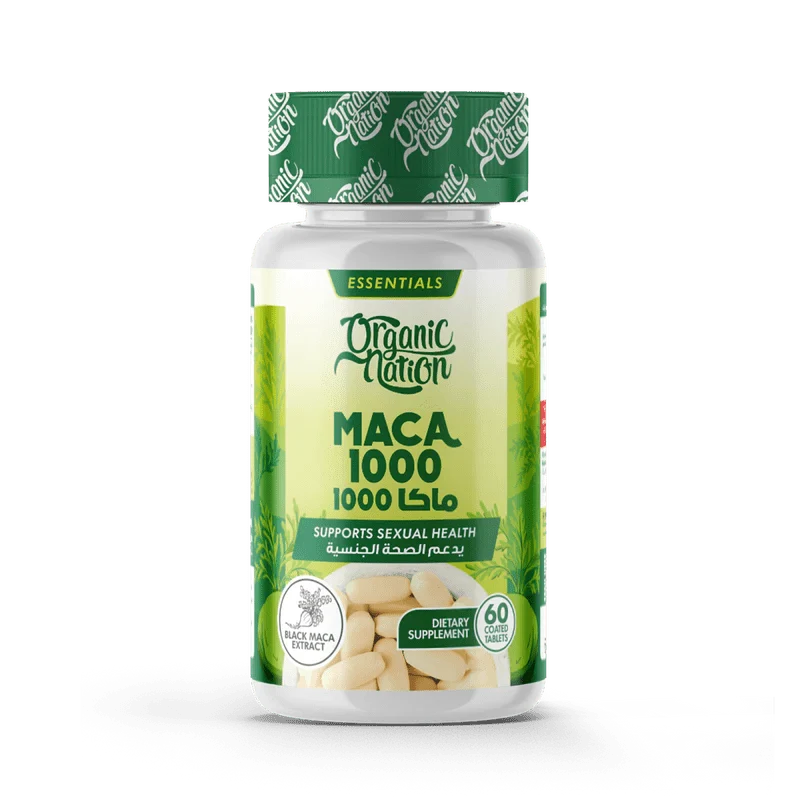 Organic Nation Maca 1000mg - 60 Tablets