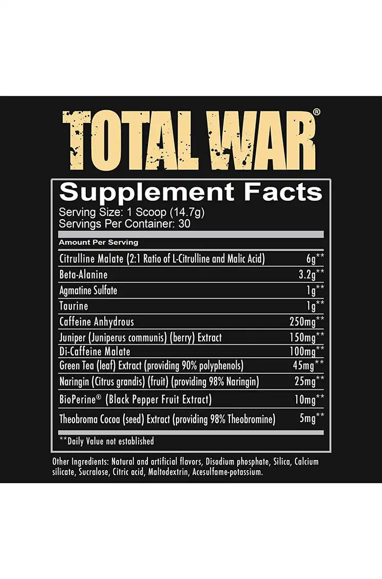 Redcon1 Total War® Pre-Workout 444g